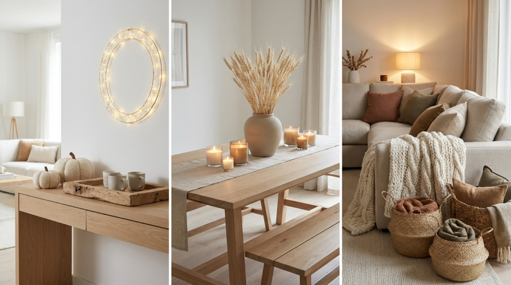 20 Grounding Nordic Fall Room Decor Ideas for a Muted Scandinavian Aesthetic