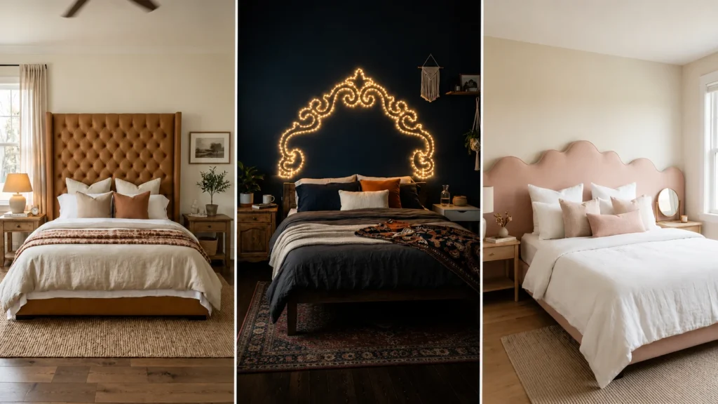 affordable headboard bedroom upgrade