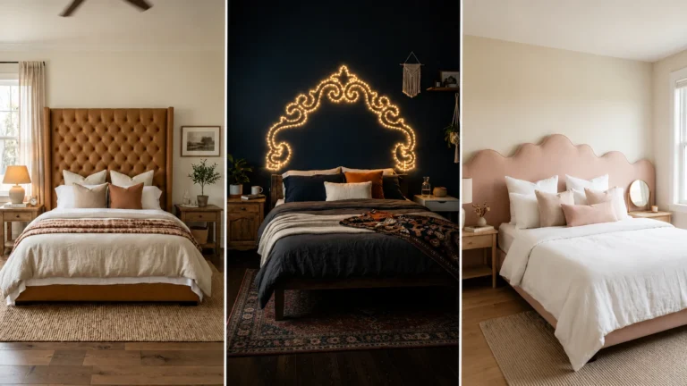affordable headboard bedroom upgrade