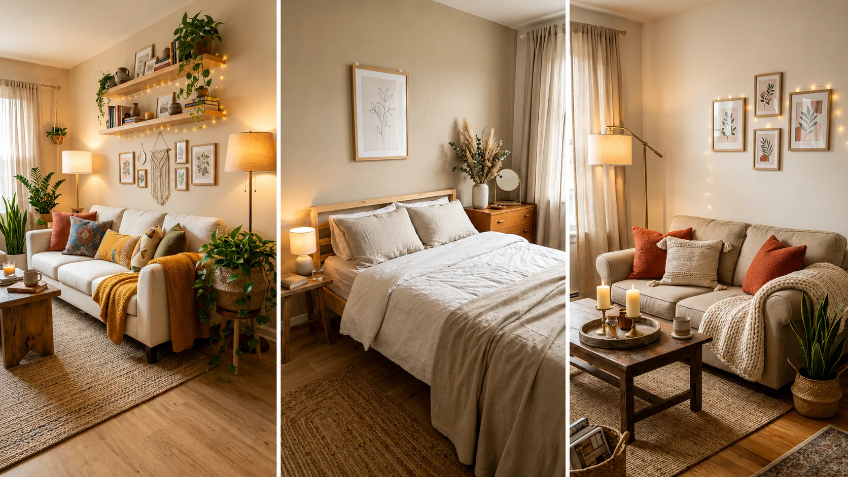 apartment decorating on a budget