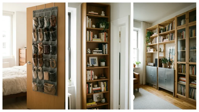 apartment storage ideas no drilling