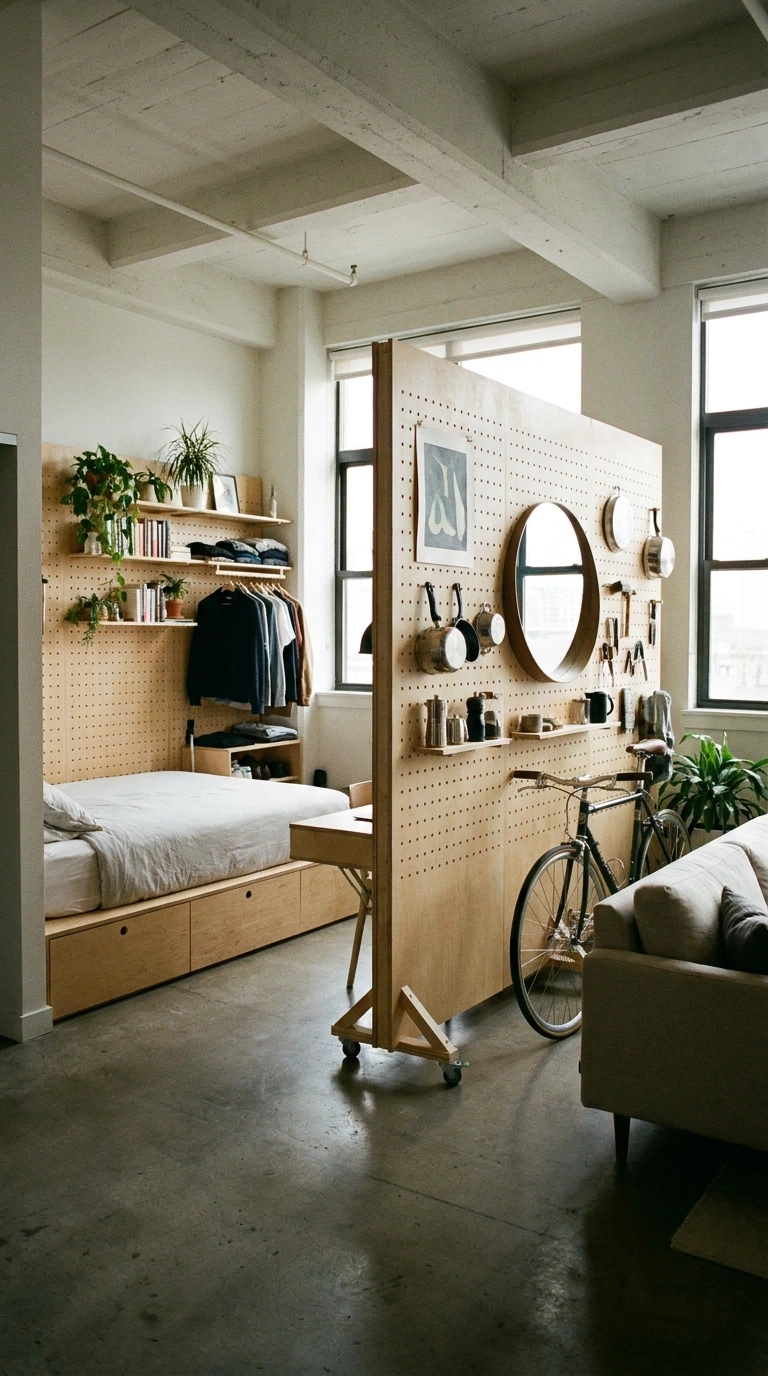 apartment storage ideas no drilling 13