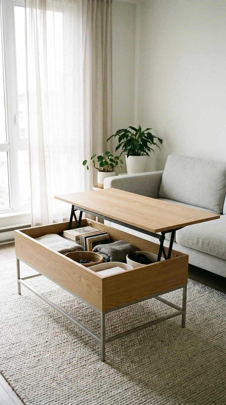 apartment storage ideas no drilling 18