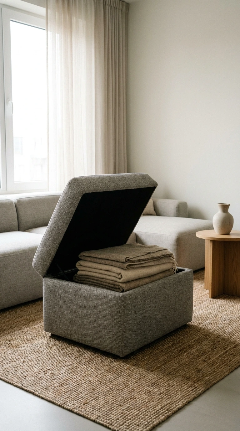 apartment storage ideas no drilling 2