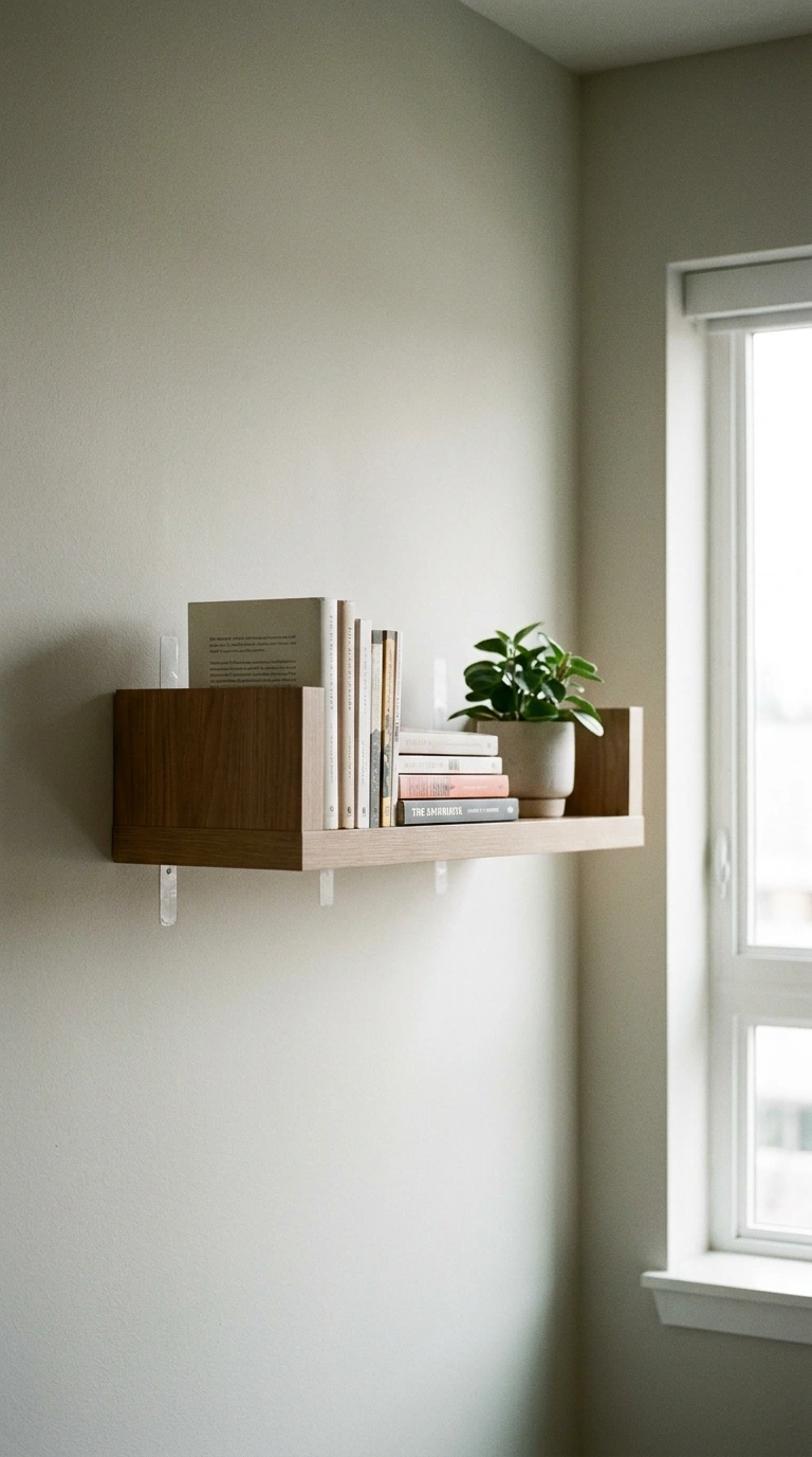 apartment storage ideas no drilling 20