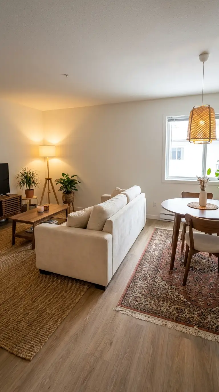arrange furniture in a small living room 6