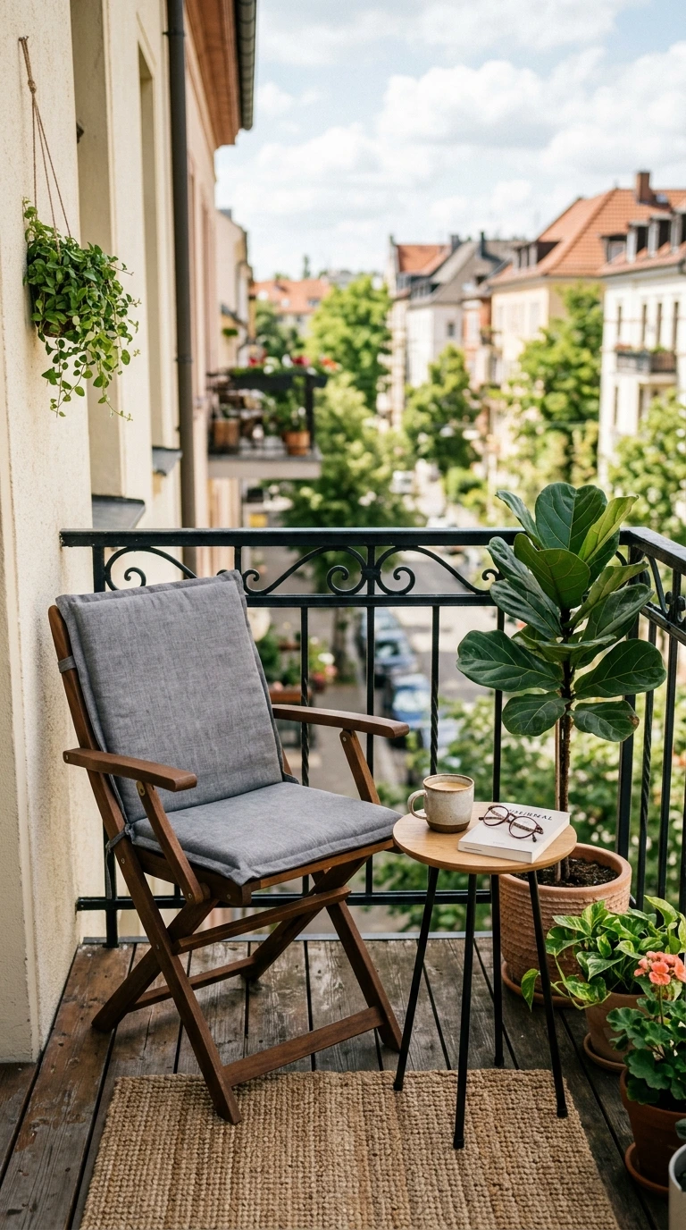 balcony decorating ideas small apartment 16