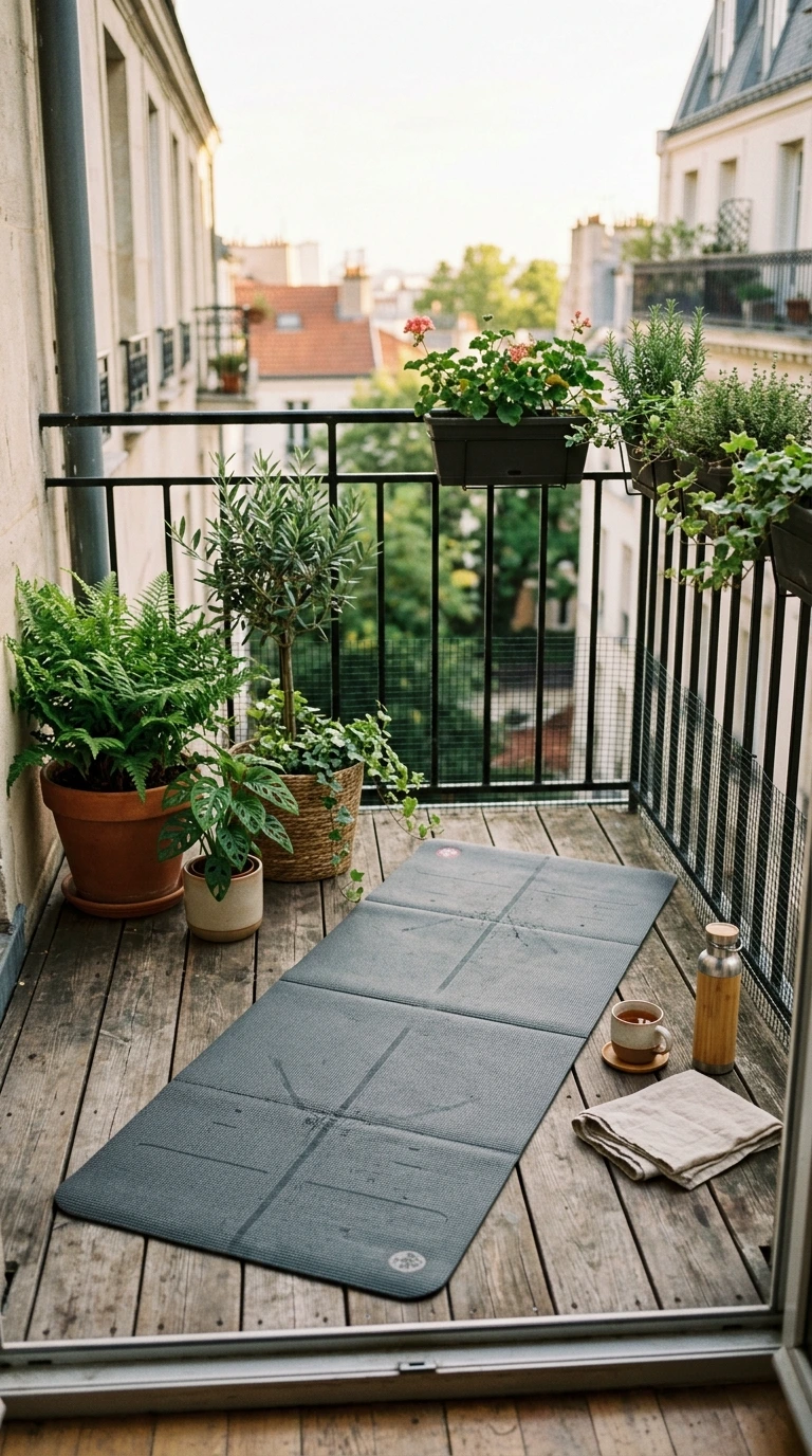 balcony decorating ideas small apartment 22