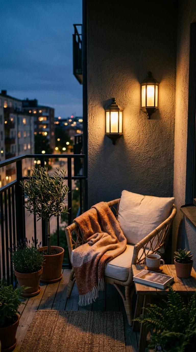balcony decorating ideas small apartment 23