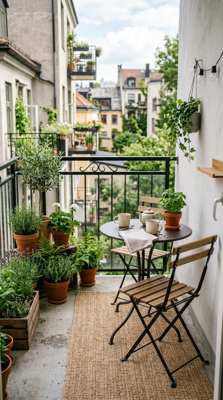 balcony decorating ideas small apartment 6
