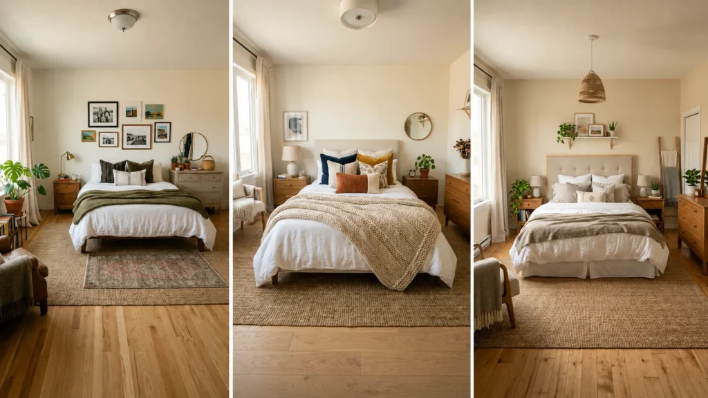 bedroom makeover on a budget
