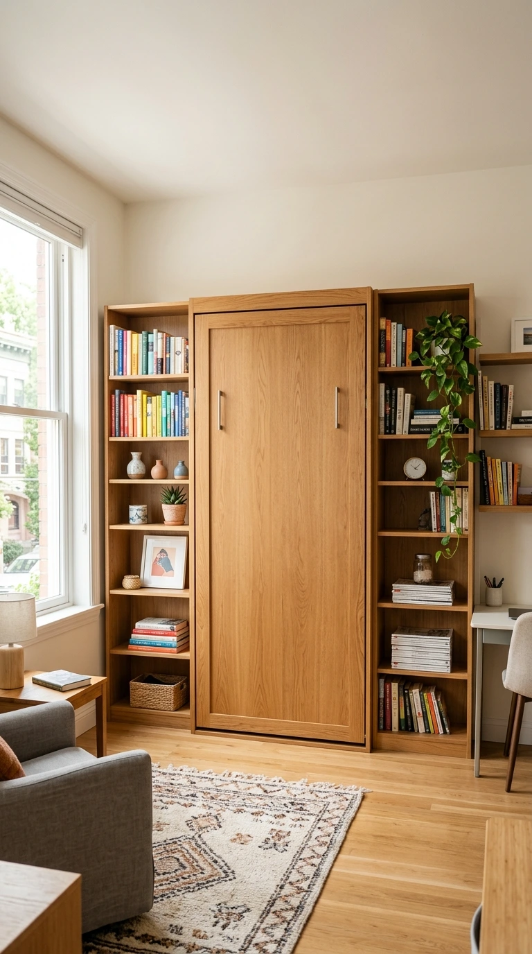 best multifunctional furniture studio apartment 1