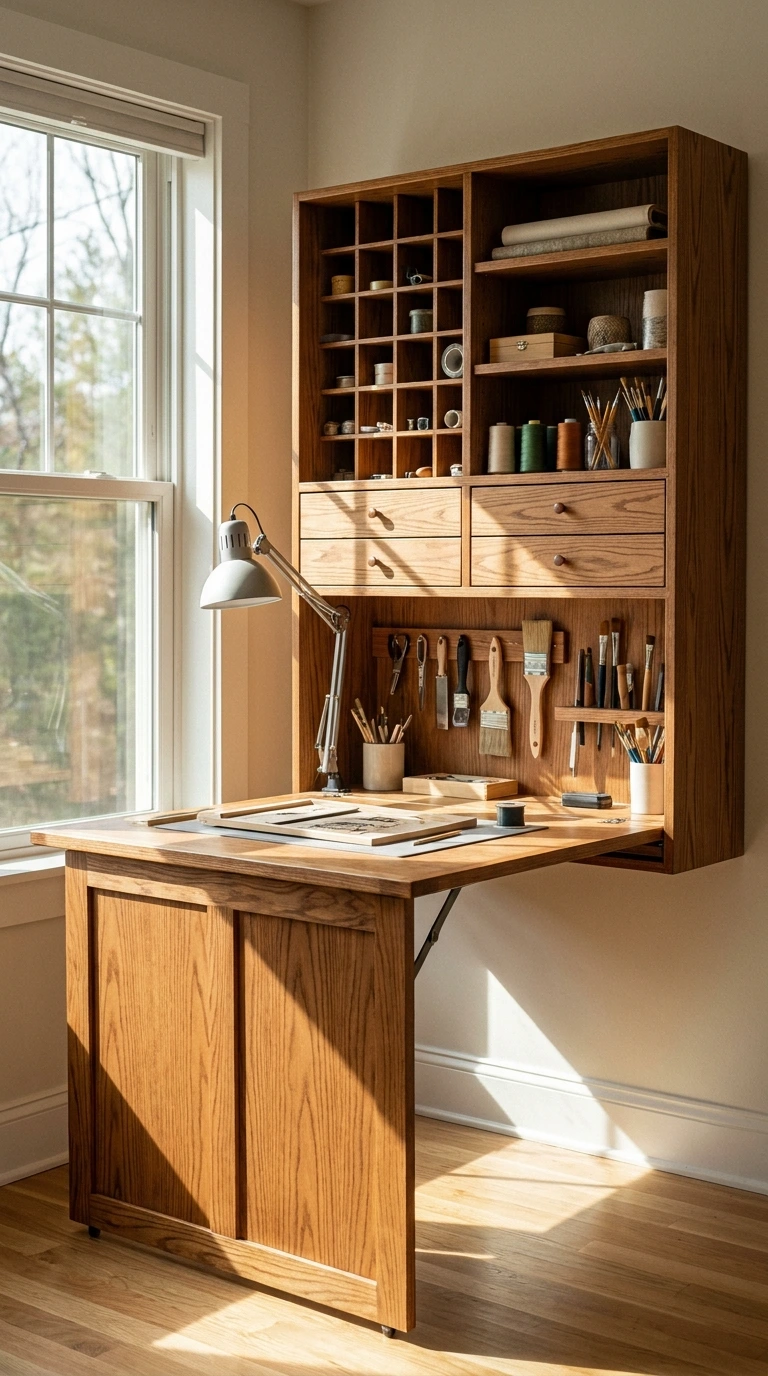 best multifunctional furniture studio apartment 35