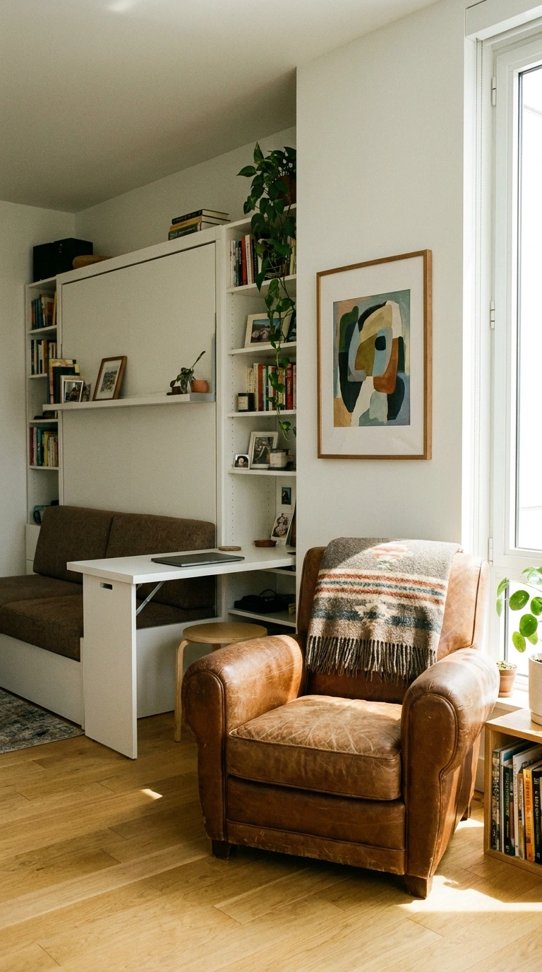 best multifunctional furniture studio apartment 40