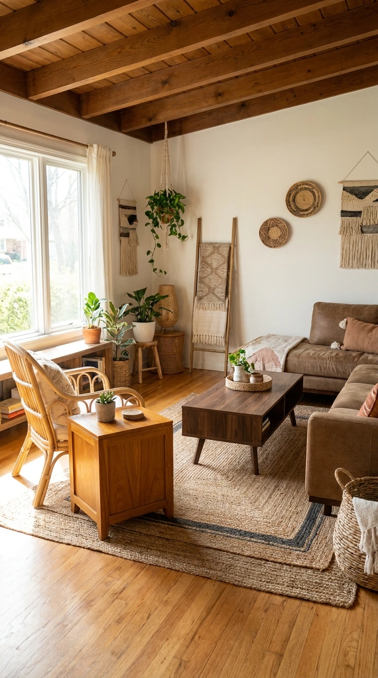 bohemian living room ideas 2