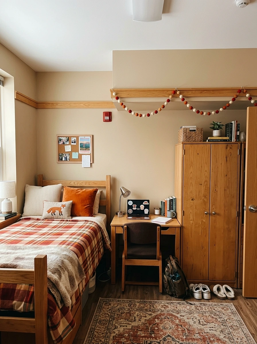 cheap fall room decor diy college dorm 15