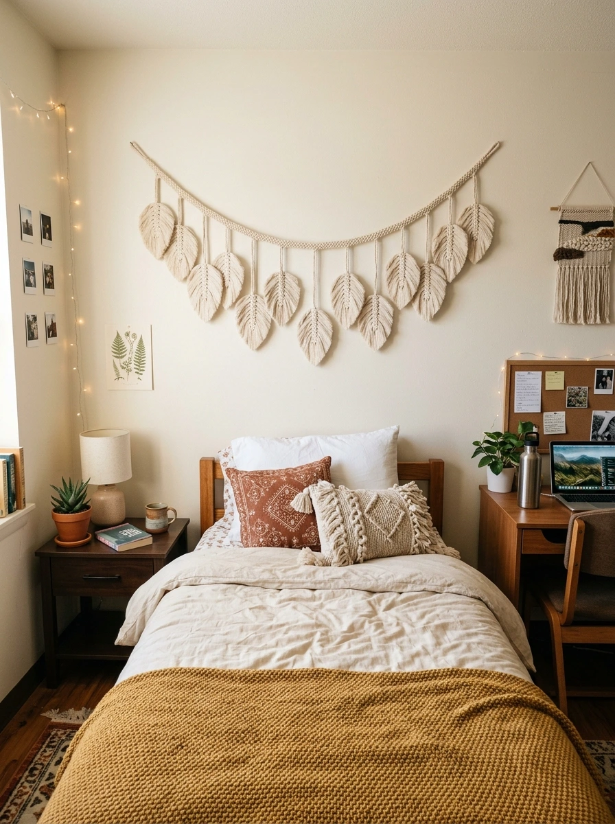 cheap fall room decor diy college dorm 24