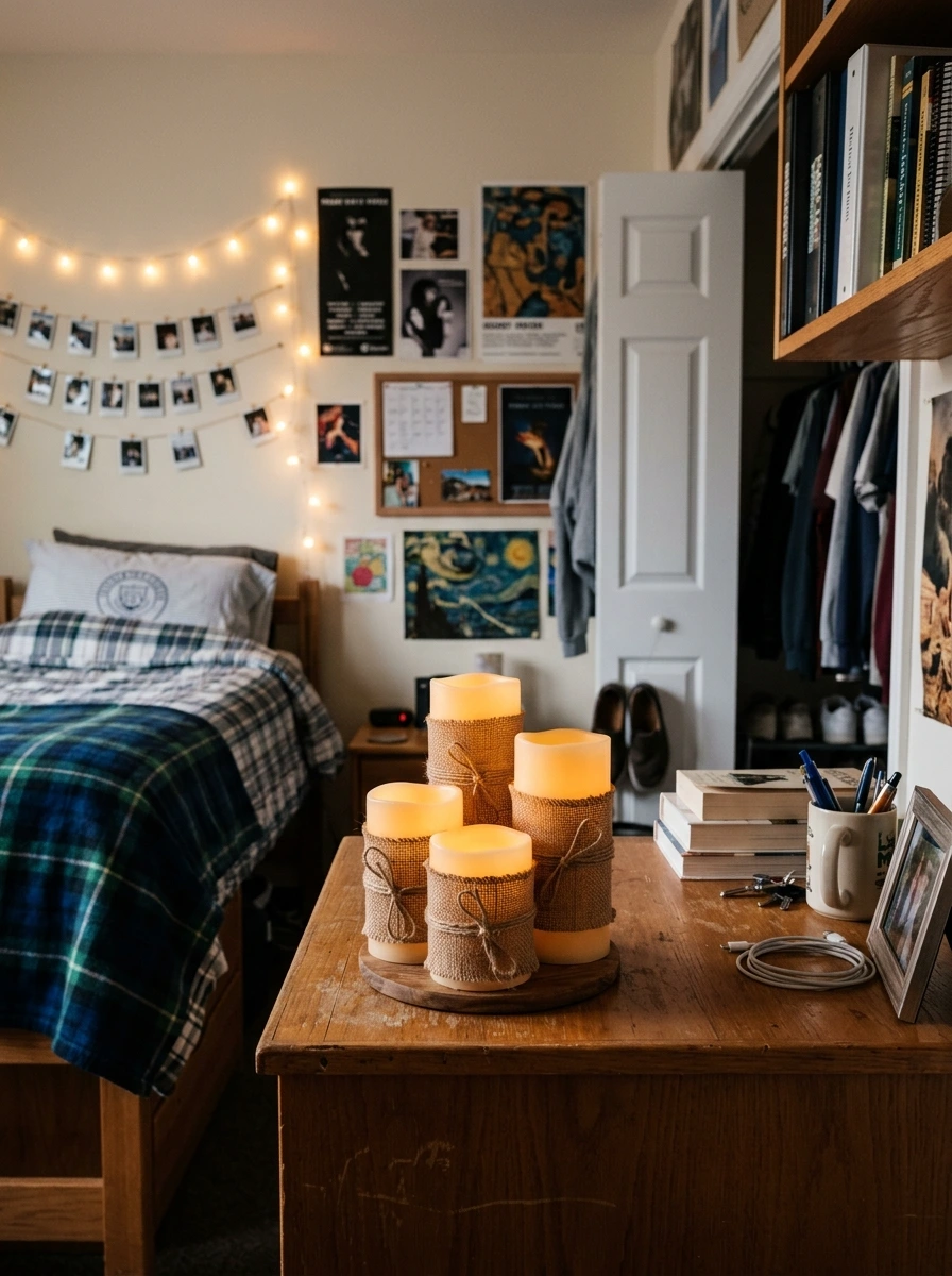 cheap fall room decor diy college dorm 7