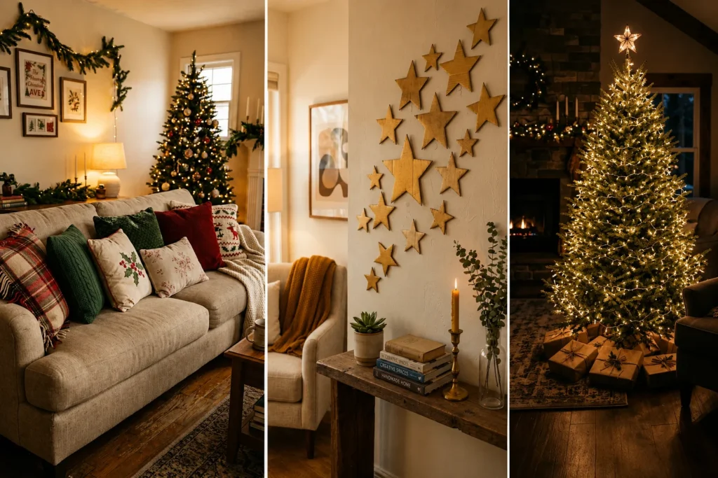 cozy christmas living room ideas