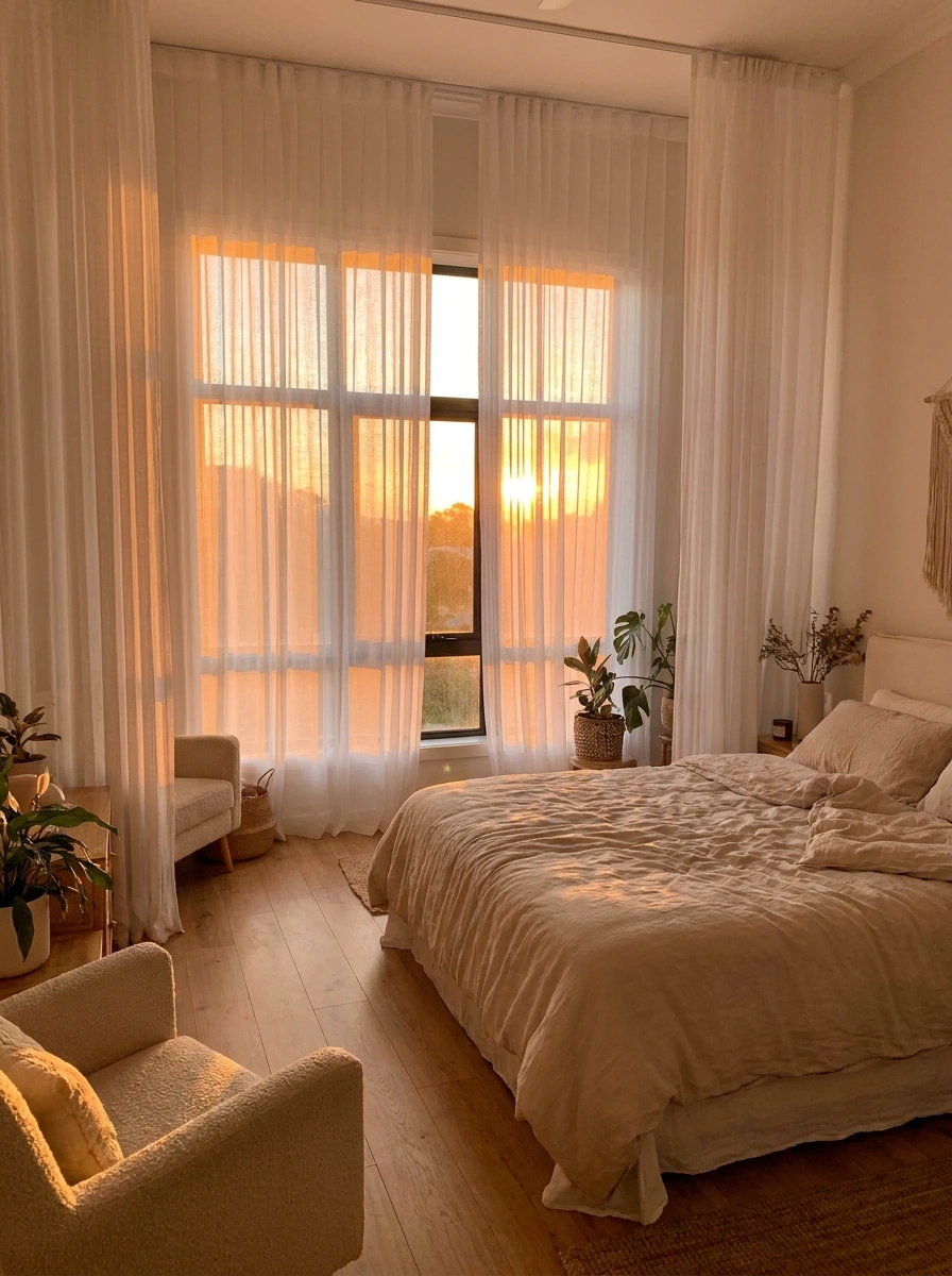 cozy fall bedroom decor ideas 16