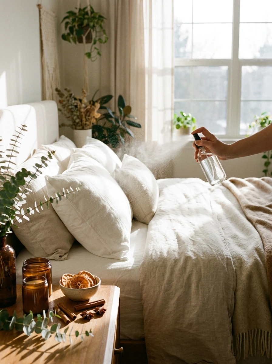 cozy fall bedroom decor ideas 21