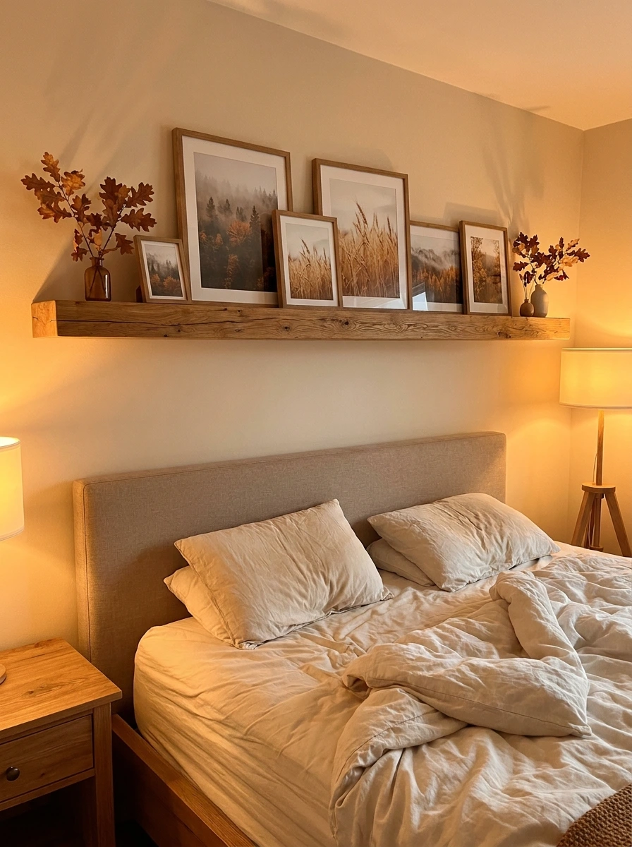 cozy fall bedroom decor ideas 6