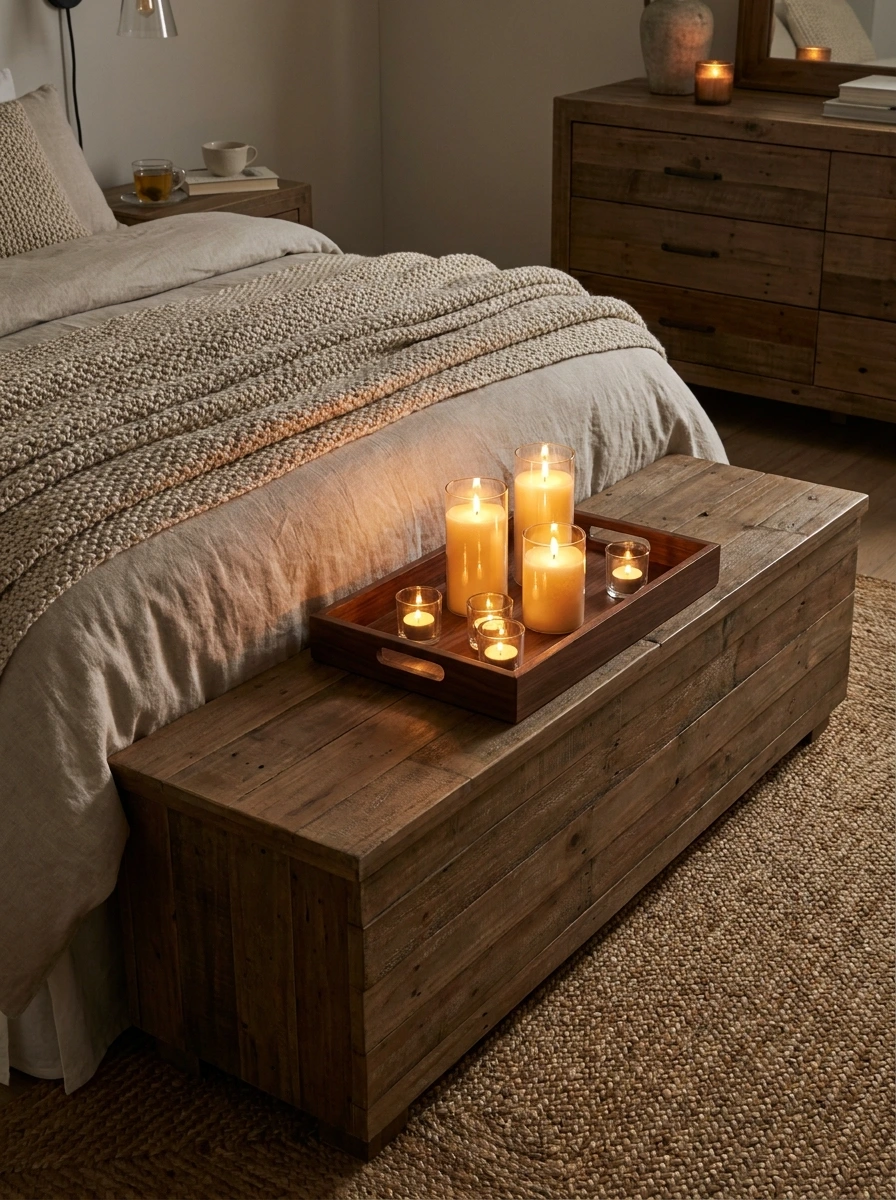 cozy fall bedroom decor ideas 7