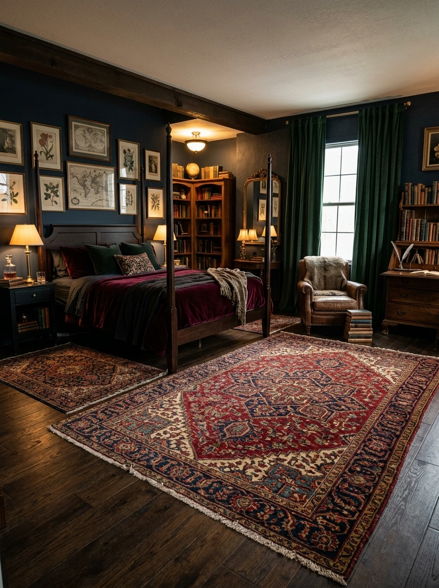 dark academia fall room decor aesthetic 5