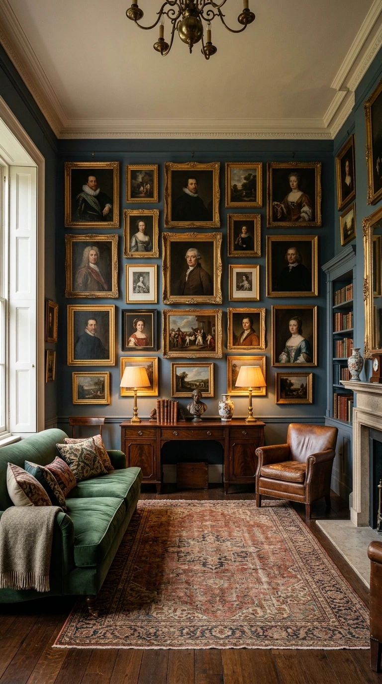 dark academia living room aesthetic 18