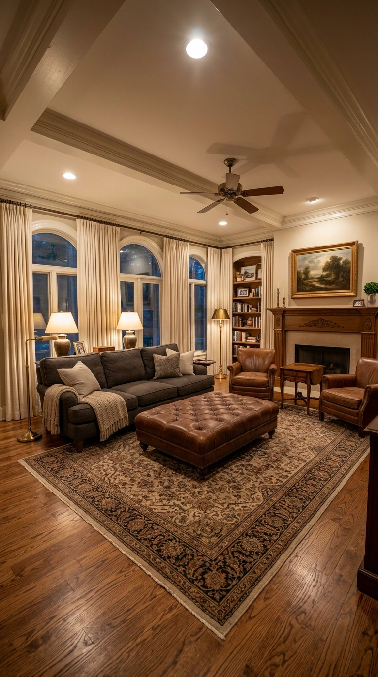 dark academia living room aesthetic 20