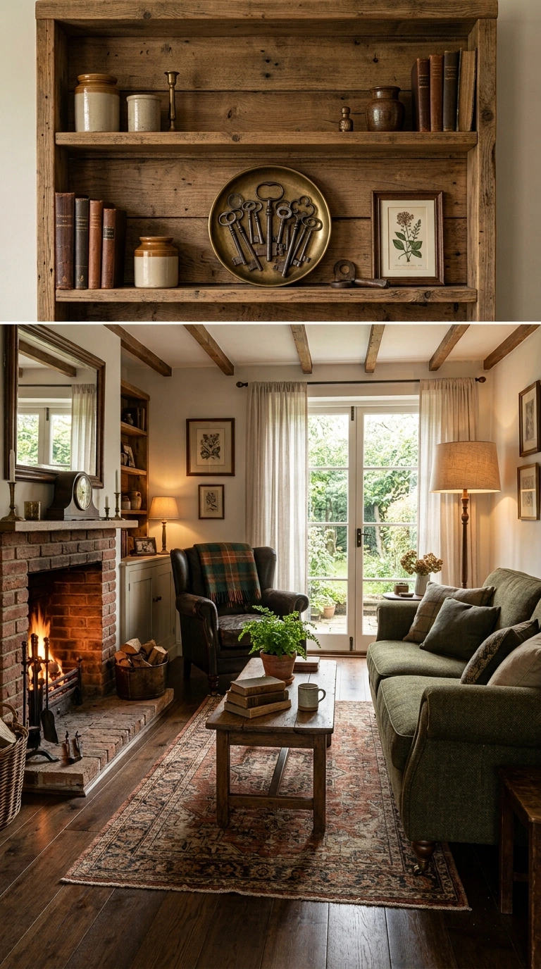 dark academia living room aesthetic 25