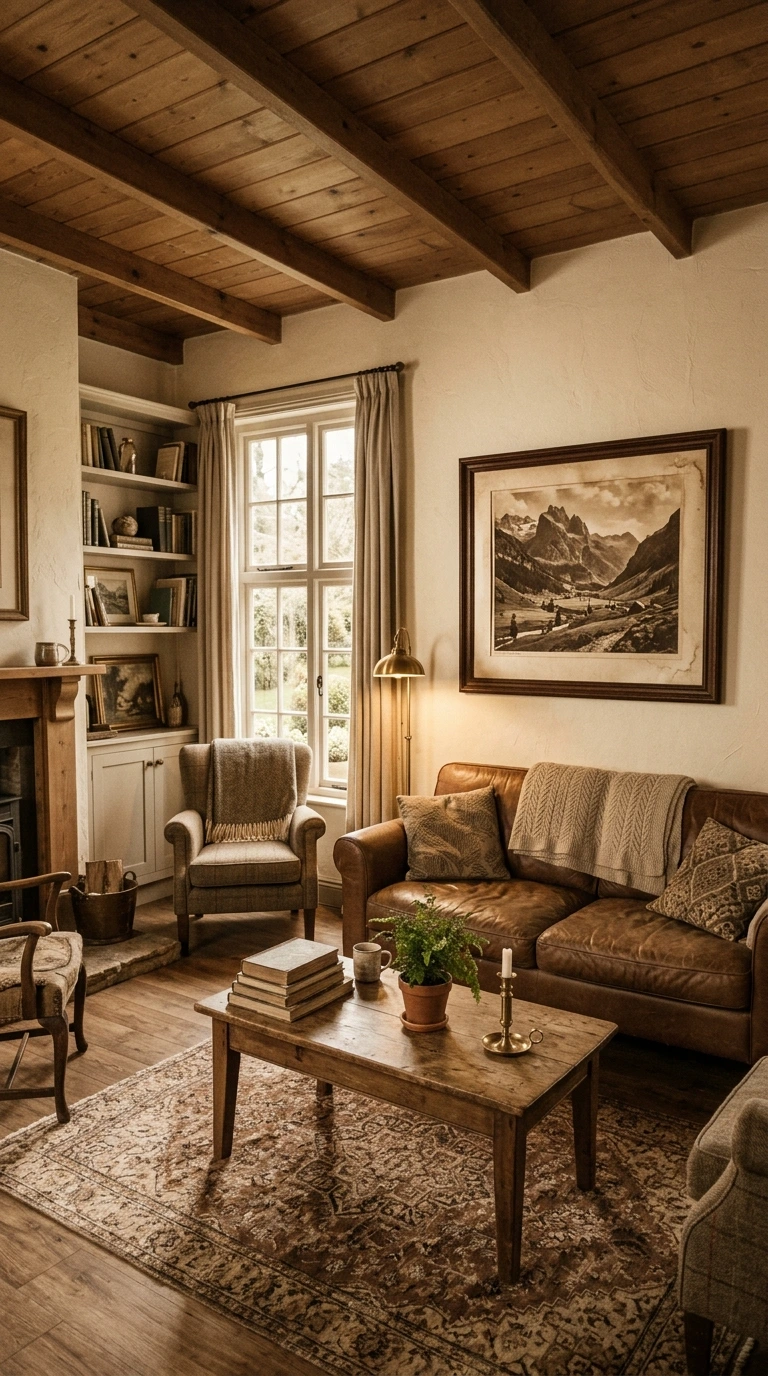 dark academia living room aesthetic 31