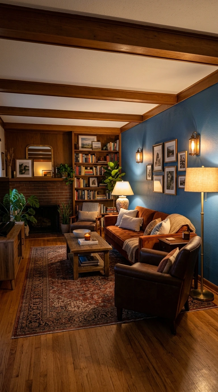 dark academia living room aesthetic 5