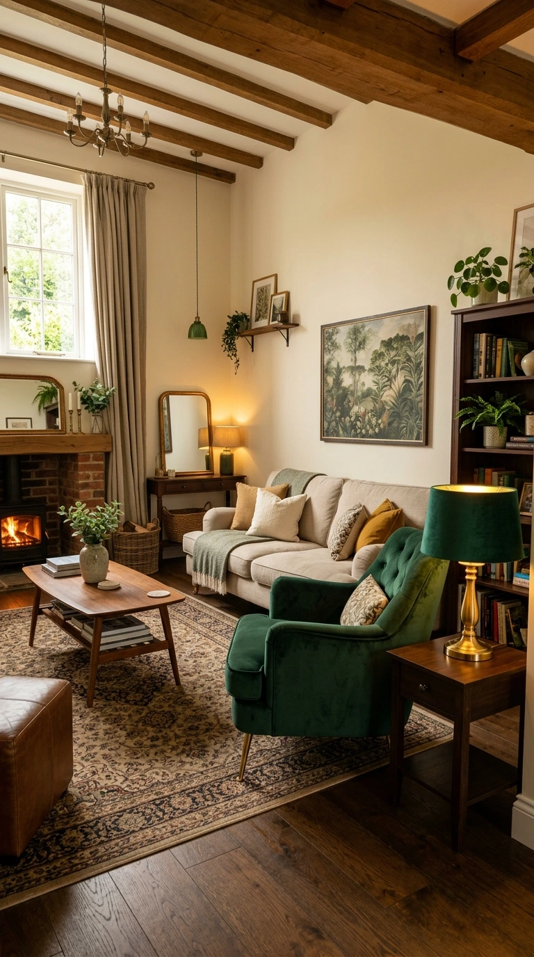 dark academia living room aesthetic 7