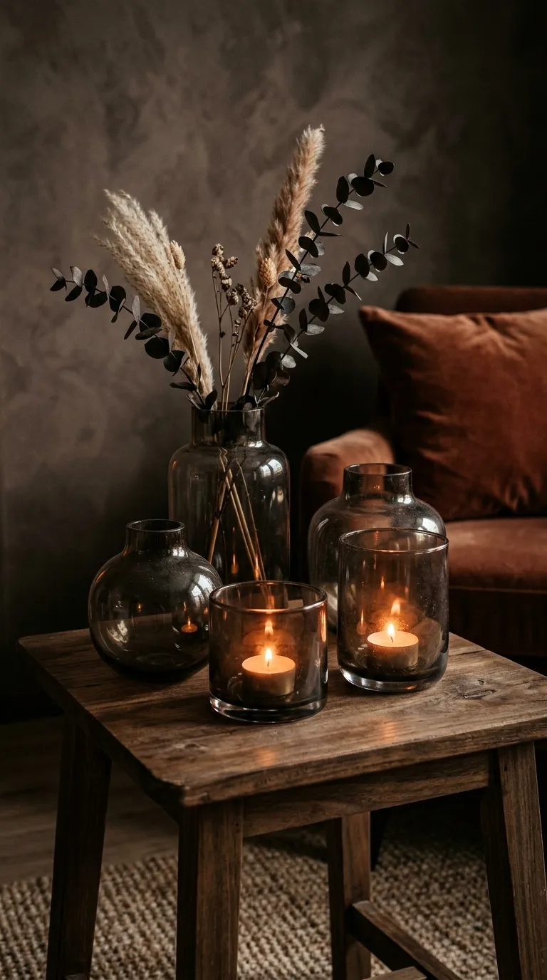 dark apartment decor ideas 10