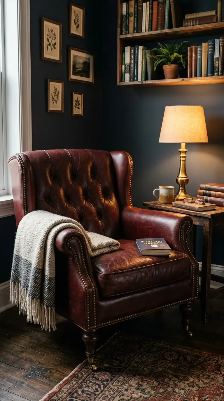 dark apartment decor ideas 13