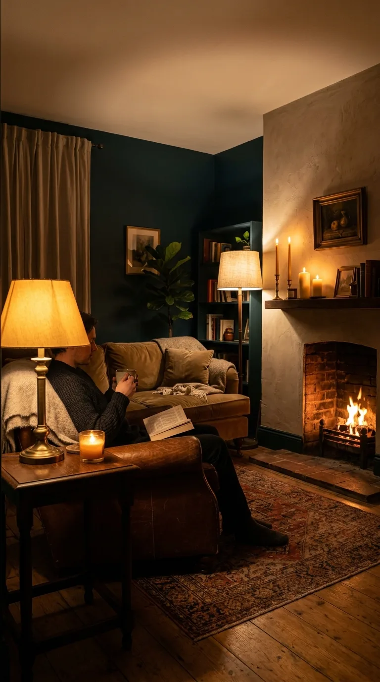 dark apartment decor ideas 5
