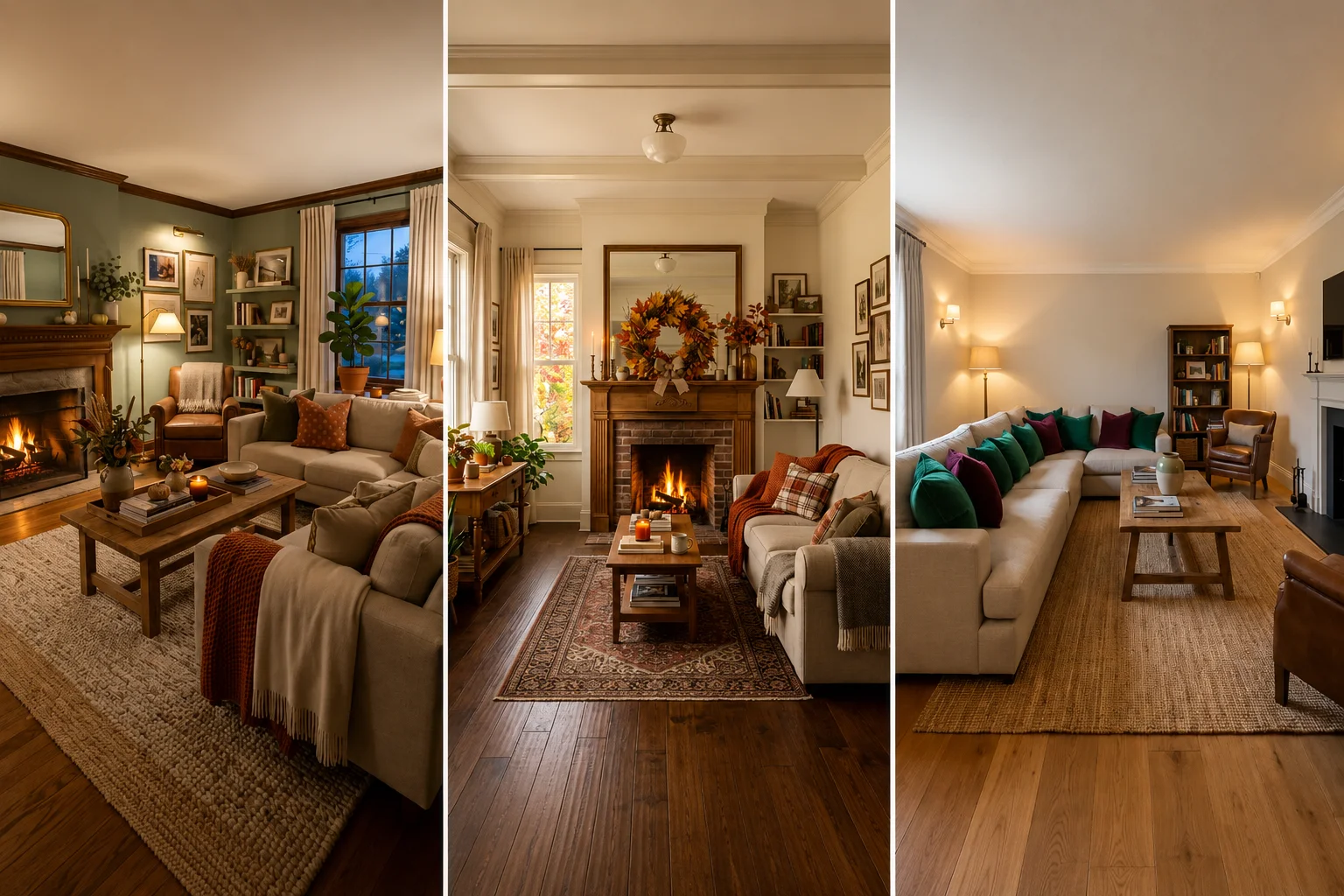 fall living room decor ideas