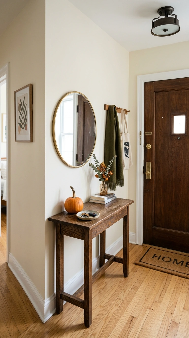 fall apartment decor ideas small space 21
