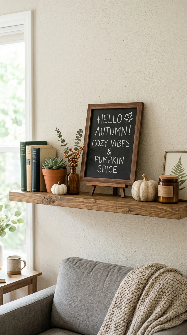 fall apartment decor ideas small space 24
