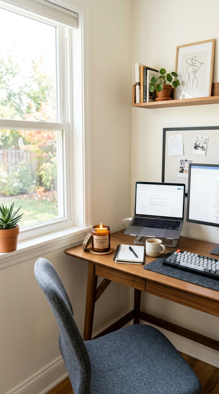 fall apartment decor ideas small space 28
