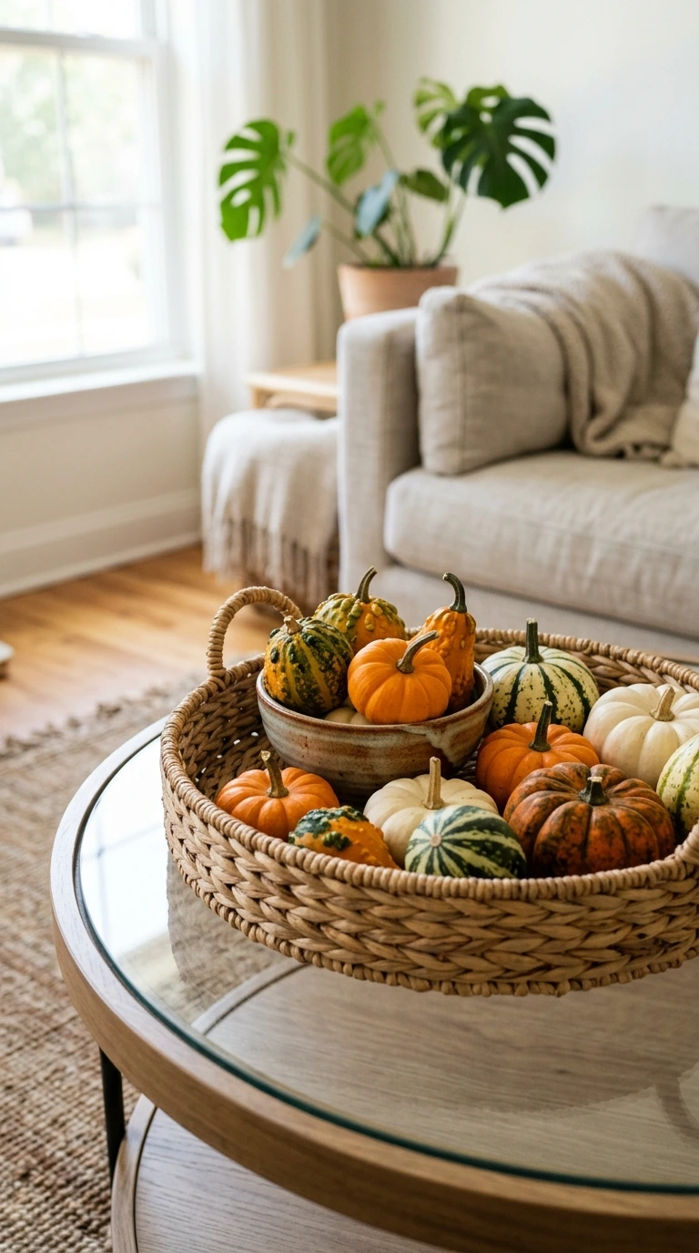 fall apartment decor ideas small space 5