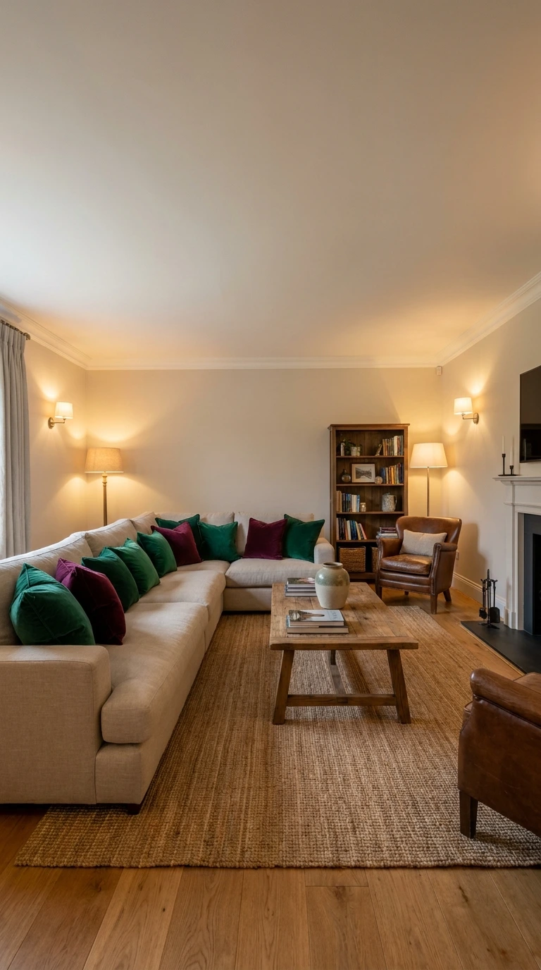 fall living room decor ideas 11