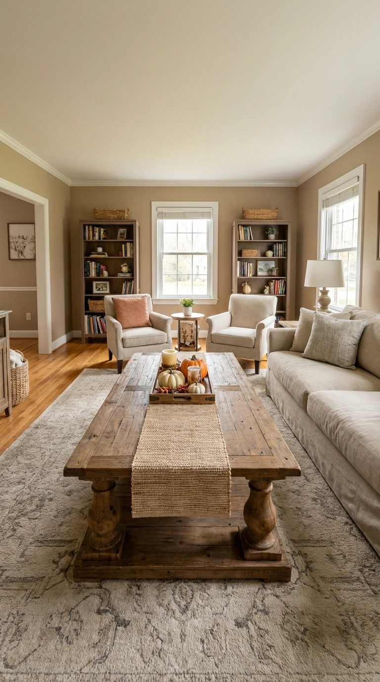 fall living room decor ideas 14