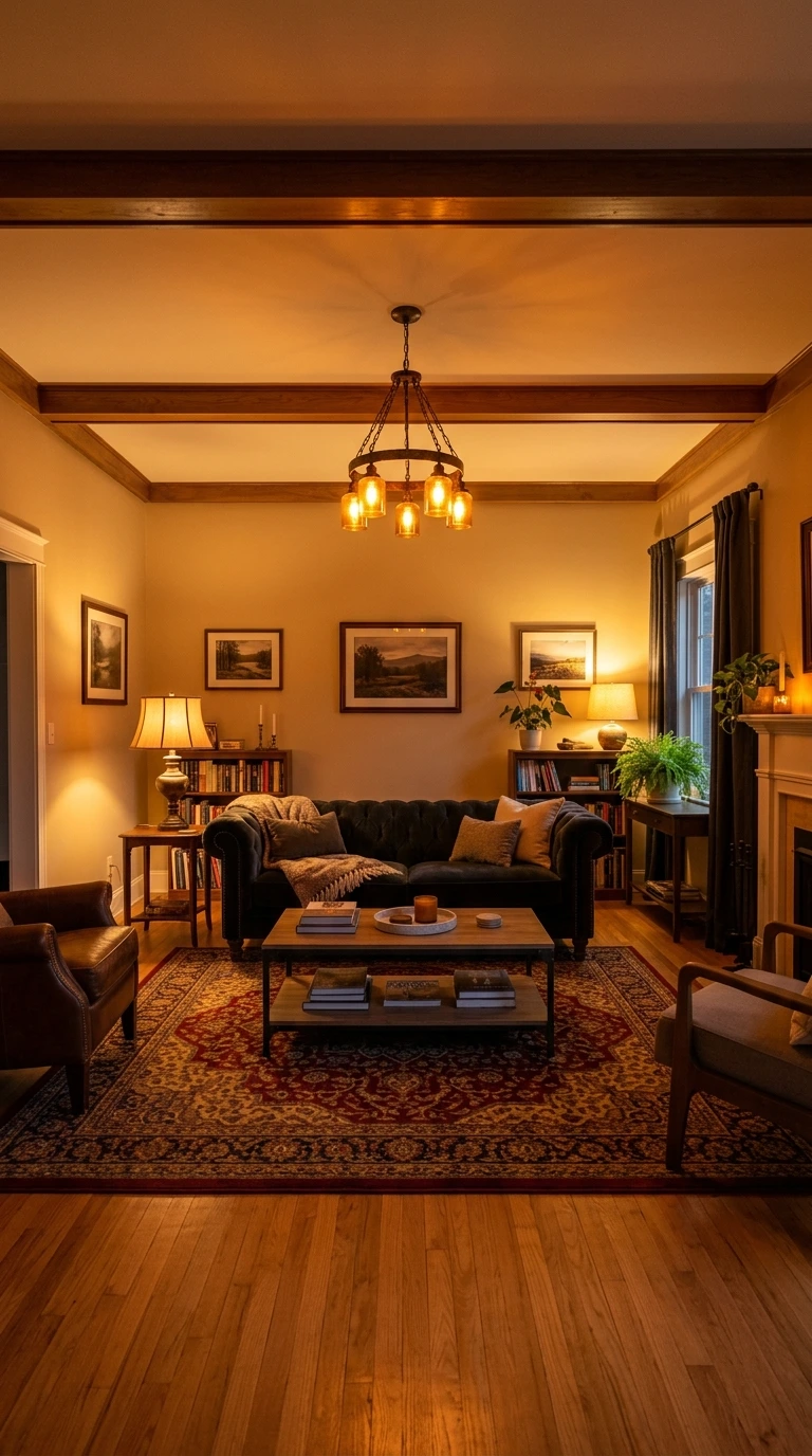 fall living room decor ideas 21