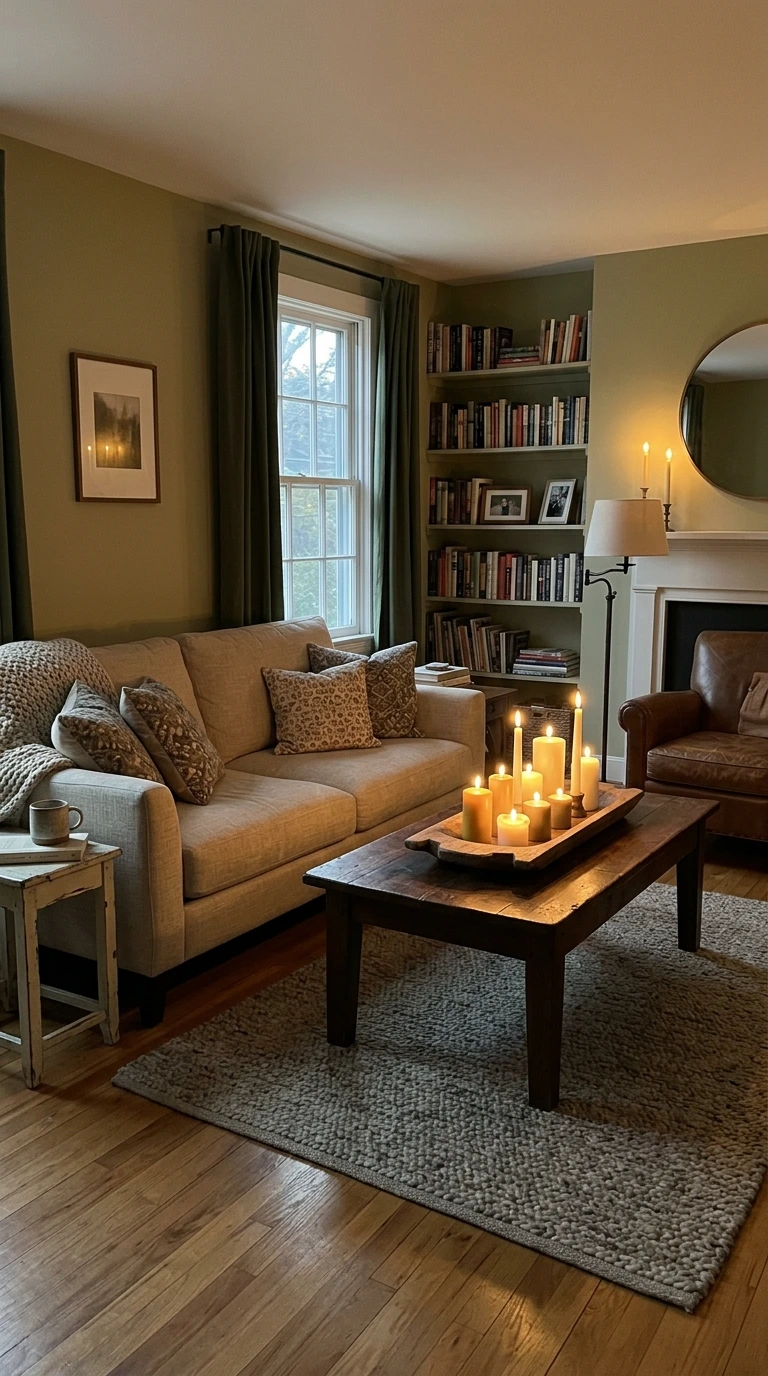 fall living room decor ideas 25