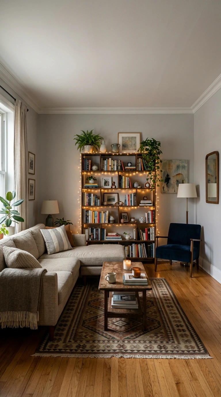 fall living room decor ideas 26