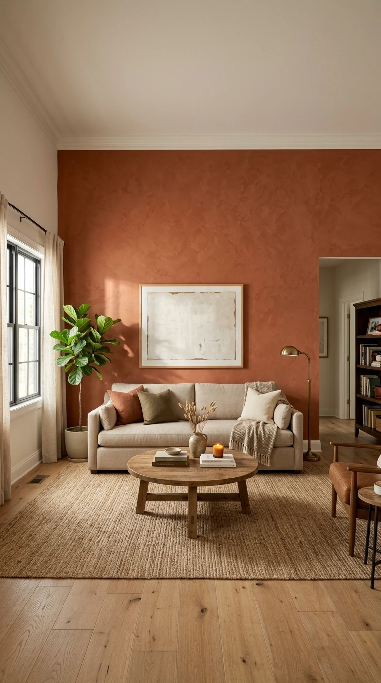 fall living room decor ideas 47