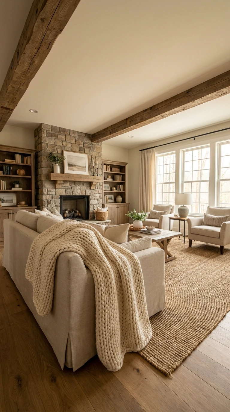 fall living room decor ideas 7