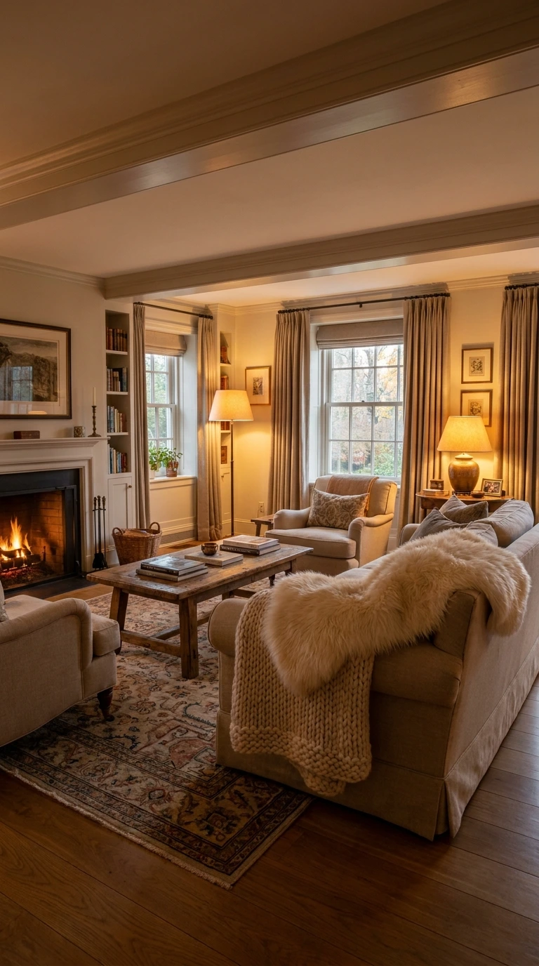fall living room decor ideas 8
